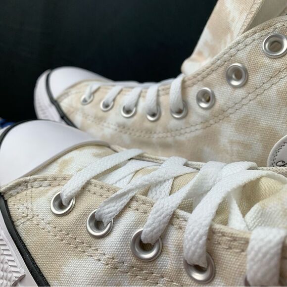 Converse All Star High Sand Dye Bleached Womens Various Sizes - Picture 12 of 14